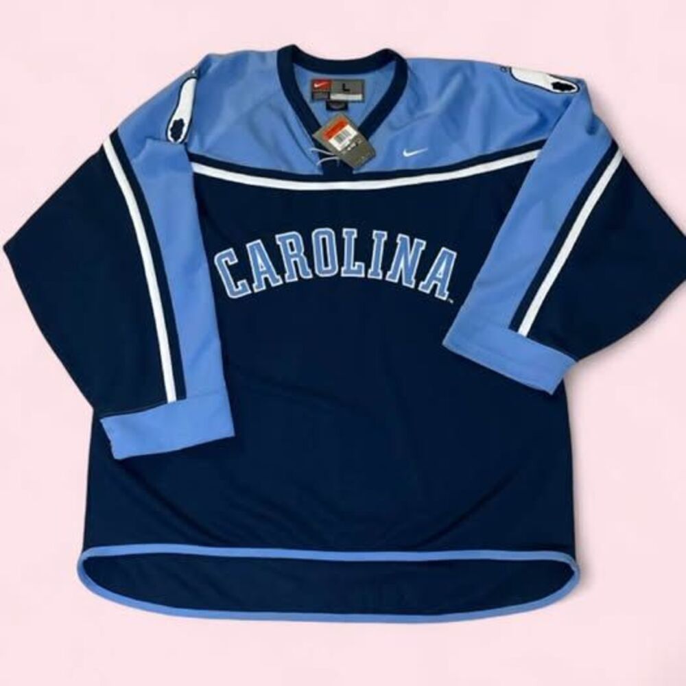 Vintage UNC Carolina Tar Heels Hockey Jersey -Men’s